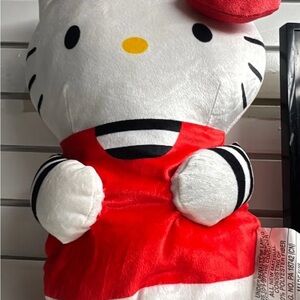 Hello Kitty Red and White Pillow